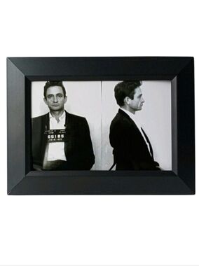 Johnny Cash mugshot vintage Music blues country Blues 60s 50s Rock Music Art